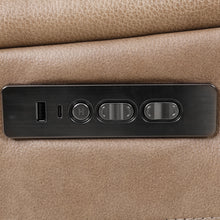 KRESCENDE - Sofa inclinable électrique en cuir – Sofa, Taupe ou gris | Meubles KREOR Gatineau