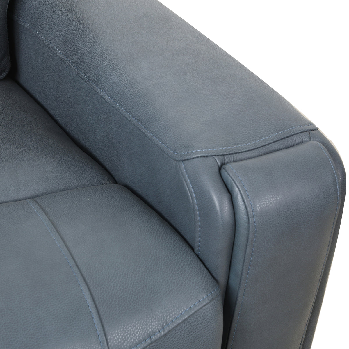 KREPUSCULE - Sofa inclinable électrique en cuir – Sofa, Bleu ou cognac | Meubles KREOR Gatineau
