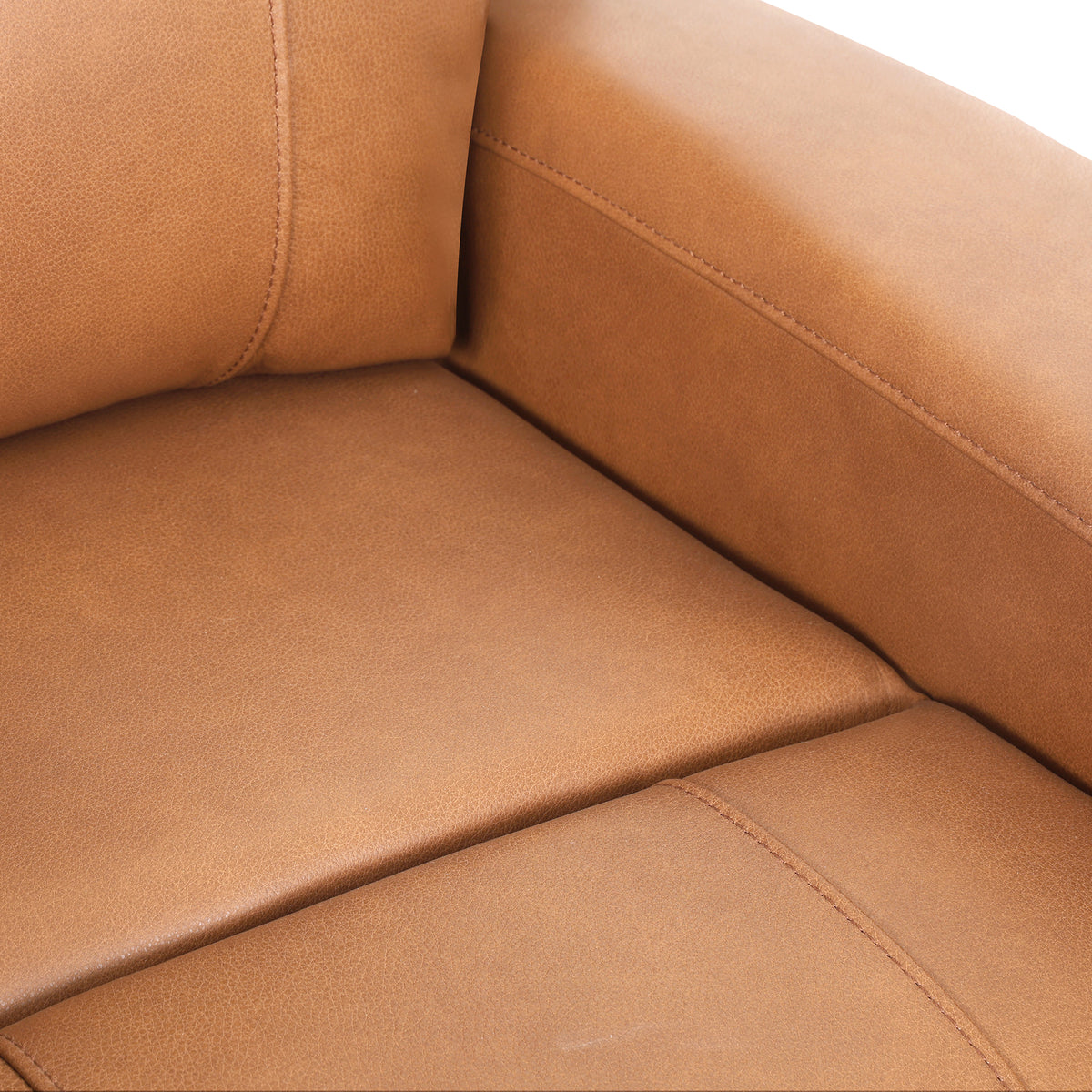 KREPUSCULE - Causeuse inclinable électrique en cuir – Causeuse, Cognac ou bleu | Meubles KREOR Gatineau