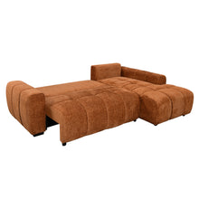 KREA - Divan Sectionnel Lit – Canapé-lit, Orange | Meubles KREOR Gatineau