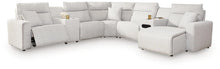 MAVERICK — Sectionnel modulaire cinéma maison avec 3 places inclinables - 7 morceaux – Modulaire, Gris ou greige | Meubles KREOR Gatineau