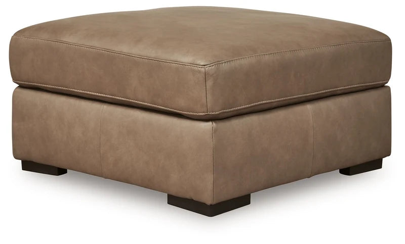 SARA - Ottoman en cuir – Ottoman, Brun | Meubles KREOR Gatineau