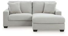 ALABAMA - Sectionnel avec chaise longue à droite en tissus côtelé – Sectionnel, Gris ou ivoire | Meubles KREOR Gatineau