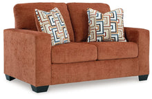 KRELIA - Causeuse en tissus – Causeuse, Greige, orange ou bleu marin | Meubles KREOR Gatineau