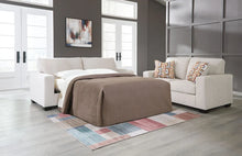 KRELIA - Sofa-lit queen 3 places en tissus – Canapé-lit, Beige, orange ou bleu | Meubles KREOR Gatineau