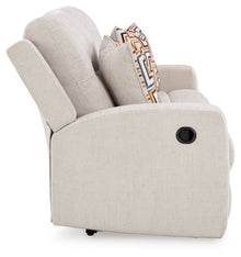 DAN - Divan sofa inclinable manuel en tissus – Sofa, Beige ou bleu | Meubles KREOR Gatineau