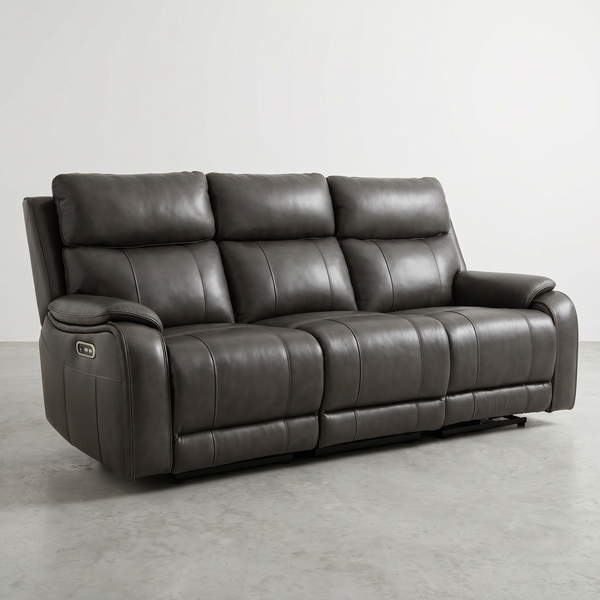 KRESCENDE - Sofa inclinable électrique en cuir