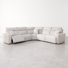 MAVERICK — Sectionnel modulaire cinéma maison avec 3 places inclinables - 5 morceaux – Modulaire, Gris ou greige | Meubles KREOR Gatineau