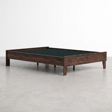 SAM - Base de lit noyer – Lit, Brun | Meubles KREOR Gatineau