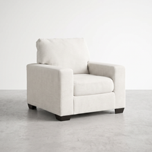 ALABAMA - Fauteuil en tissus côtelé – Fauteuil, Gris ou ivoire | Meubles KREOR Gatineau