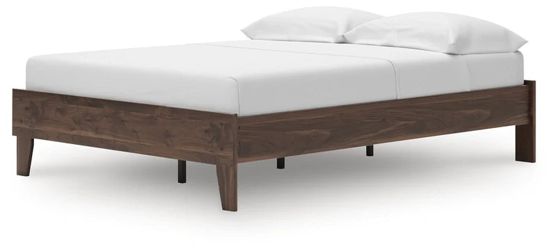 SAM - Base de lit noyer – Lit, Brun | Meubles KREOR Gatineau