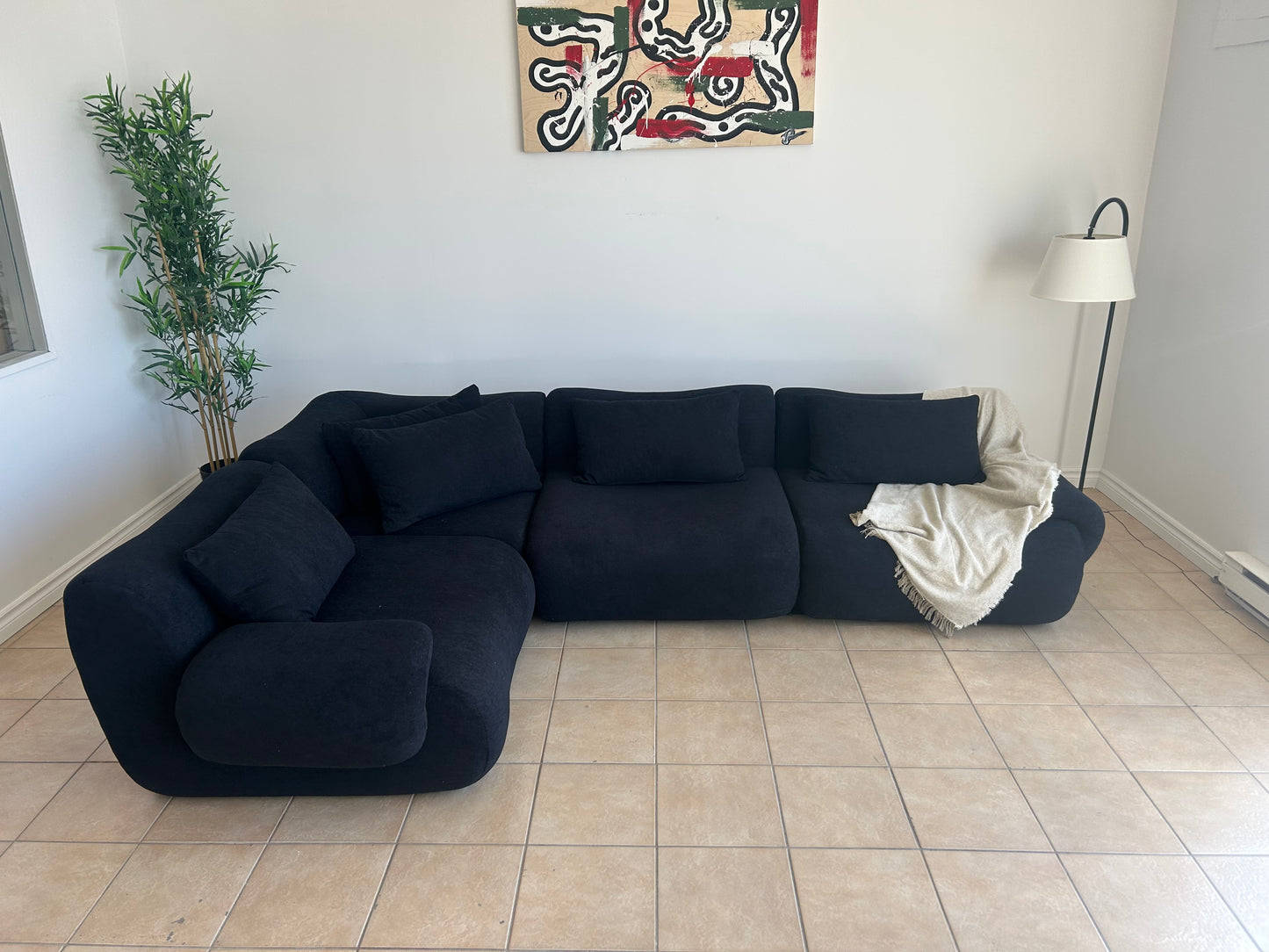 Memory Foam Modular Sectional