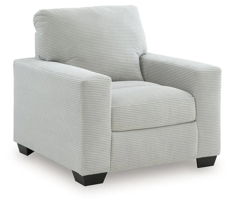 ALABAMA - Fauteuil en tissus côtelé – Fauteuil, Gris ou ivoire | Meubles KREOR Gatineau