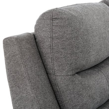 KREAS DUO - Ensemble de 2 Causeuses Inclinables Électriques en Tissus Gris – Causeuse, Gris | Meubles KREOR Gatineau