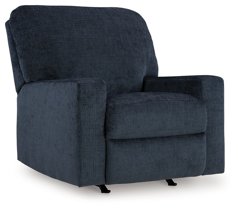 KRELIA - Fauteuil en tissus berçant inclinable