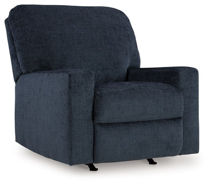 KRELIA - Fauteuil en tissus berçant inclinable