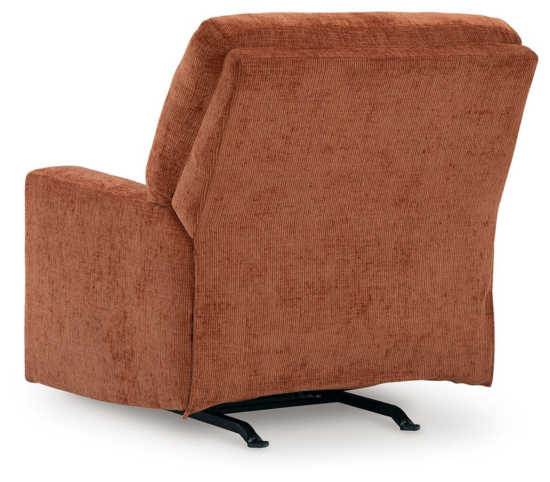 KRELIA - Fauteuil en tissus berçant inclinable
