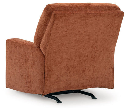 KRELIA - Fauteuil en tissus berçant inclinable
