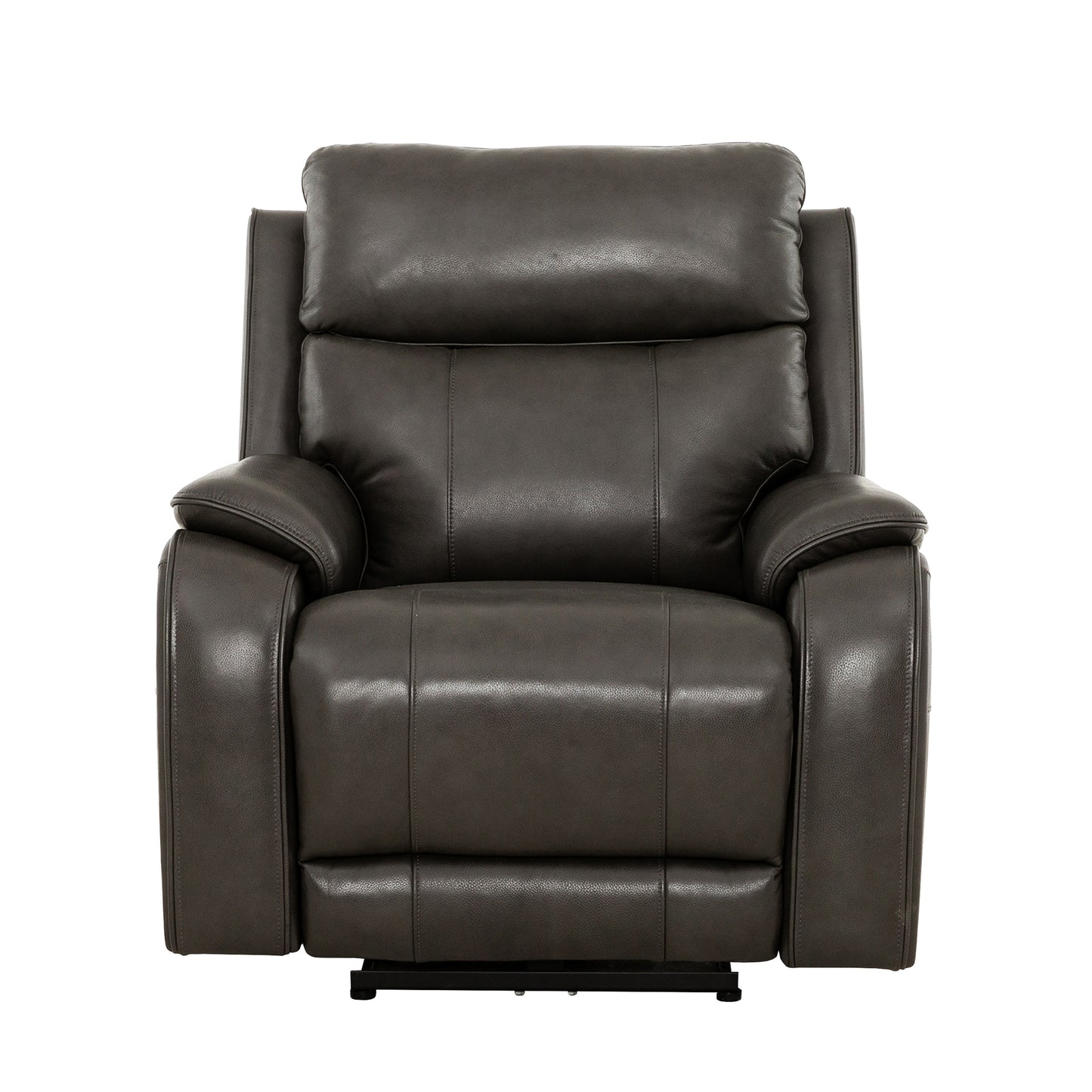 KRESCENDO - Three-Seater Sofa and Electric Recliner Armchair in Leather