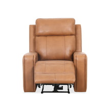 KREPUSCULE -  Fauteuil inclinable électrique en cuir – Fauteuil, Cognac ou bleu | Meubles KREOR Gatineau