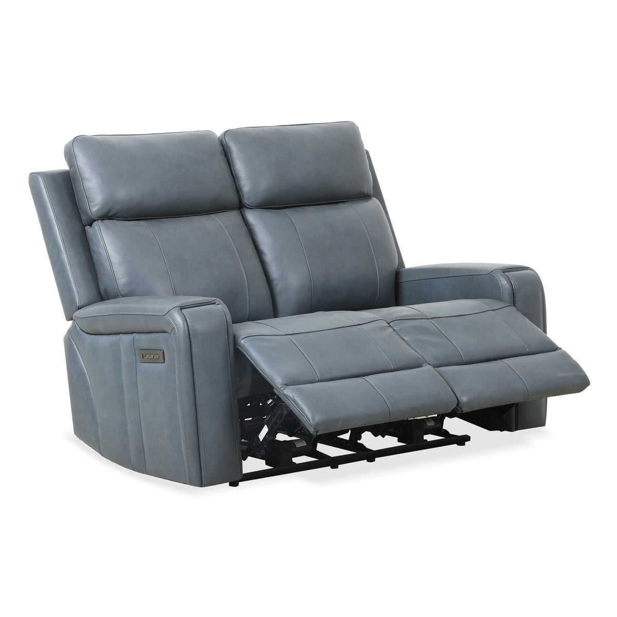 KREPUSCULE - Causeuse inclinable électrique en cuir – Causeuse, Bleu | Meubles KREOR Gatineau