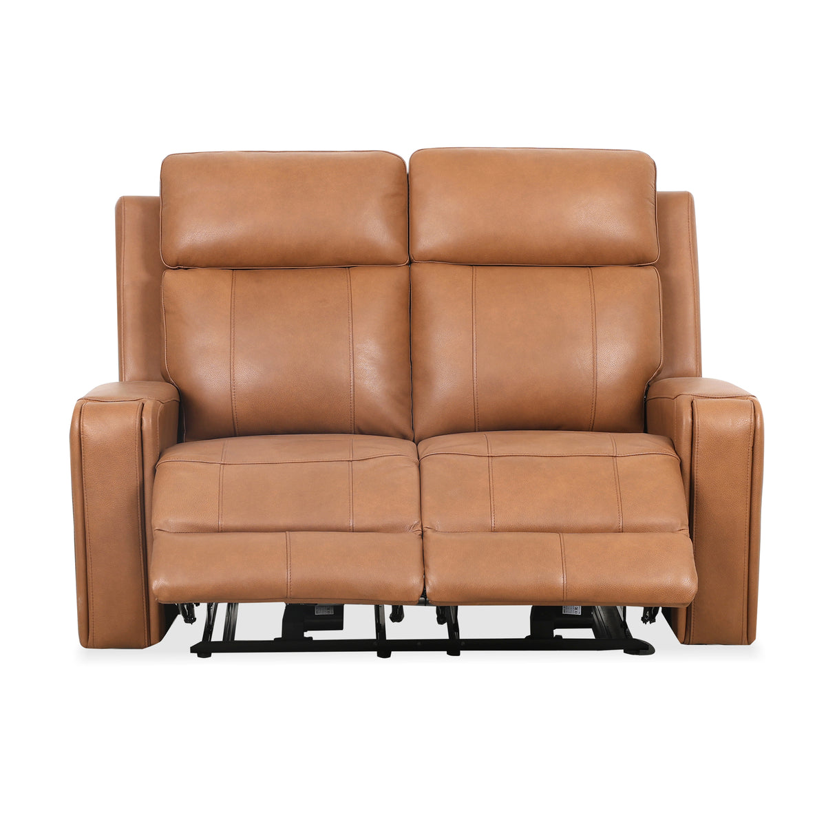 KREPUSCULE - Causeuse inclinable électrique en cuir – Causeuse, Cognac ou bleu | Meubles KREOR Gatineau