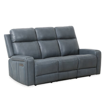 KREPUSCULE - Sofa inclinable électrique en cuir – Sofa, Bleu ou cognac | Meubles KREOR Gatineau