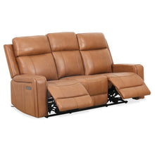 KREPUSCULE - Sofa inclinable électrique en cuir – Sofa, Cognac ou bleu | Meubles KREOR Gatineau