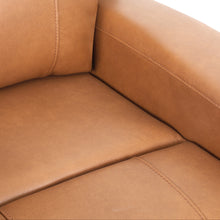 KREPUSCULE -  Fauteuil inclinable électrique en cuir – Fauteuil, Cognac ou bleu | Meubles KREOR Gatineau