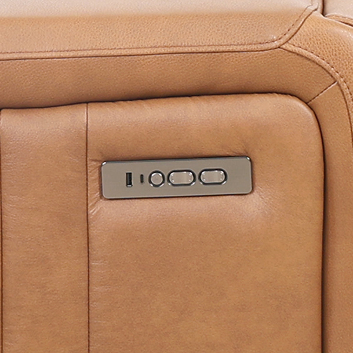 KREPUSCULE -  Fauteuil inclinable électrique en cuir – Fauteuil, Cognac ou bleu | Meubles KREOR Gatineau