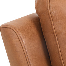 KREPUSCULE - Causeuse inclinable électrique en cuir – Causeuse, Cognac ou bleu | Meubles KREOR Gatineau