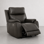 KRESCENDI - Fauteuil Inclinable Électrique en Cuir