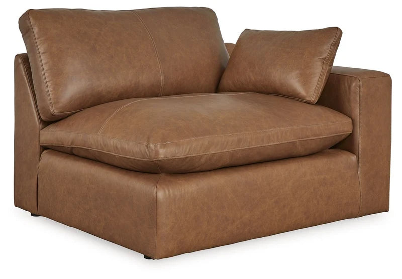 NASHVILLE - Divan modulaire nuage en cuir - 2 morceaux