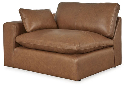 NASHVILLE - Divan modulaire nuage en cuir - 2 morceaux