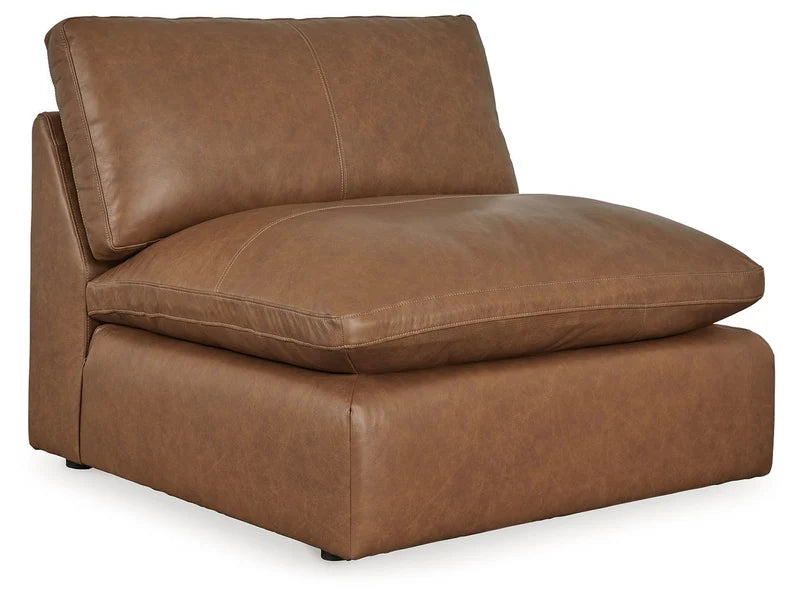 NASHVILLE - Divan modulaire nuage en cuir - 5 morceaux