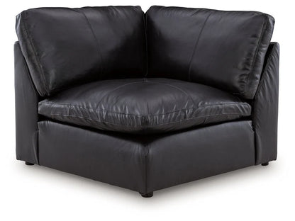 NASHVILLE - Divan modulaire nuage en cuir - 5 morceaux