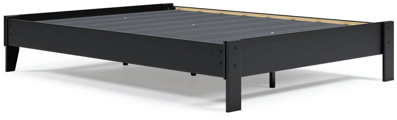 JASPER - Base de lit plateforme noire - Grand lit (Queen) – Lit, Noir | Meubles KREOR Gatineau