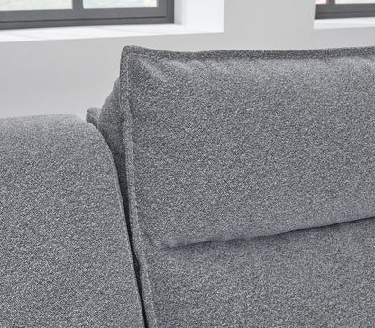 MAVERICK — Sectionnel modulaire cinéma maison avec 3 places inclinables - 7 morceaux