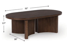 ONDA — Table à café en bois de manguier | Meubles KREOR Gatineau