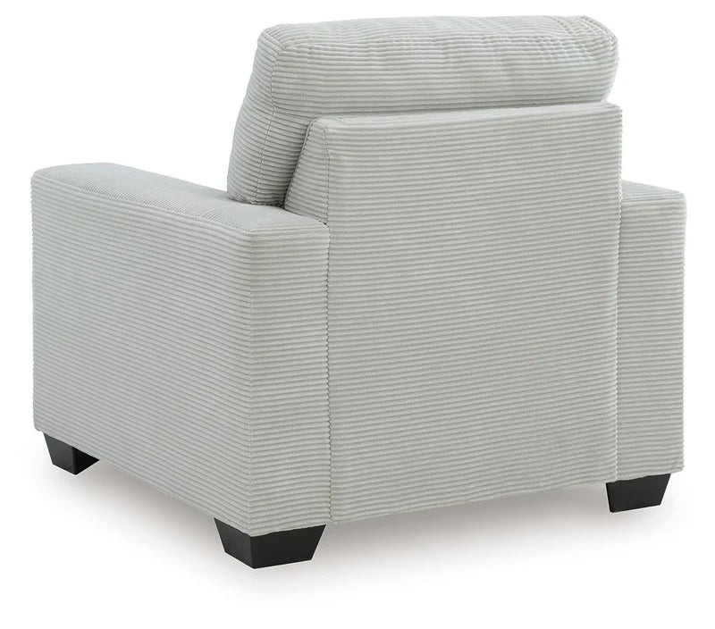ALABAMA - Fauteuil en tissus côtelé – Fauteuil, Gris ou ivoire | Meubles KREOR Gatineau