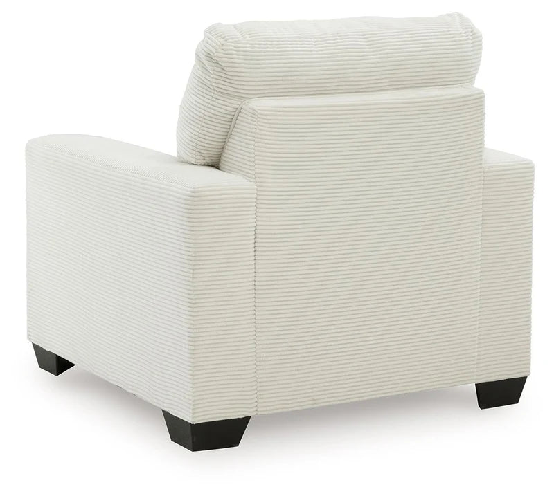 ALABAMA - Fauteuil en tissus côtelé – Fauteuil, Gris ou ivoire | Meubles KREOR Gatineau