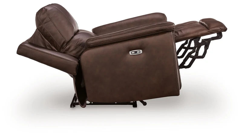 ARGENTINO - Fauteuil en cuir inclinable électrique – Fauteuil, Gris ou brun | Meubles KREOR Gatineau