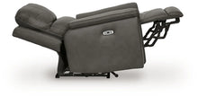 ARGENTINO - Fauteuil en cuir inclinable électrique – Fauteuil, Gris ou brun | Meubles KREOR Gatineau