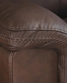 ARGENTINO - Divan 3 places en cuir inclinable électrique – Sofa, Gris ou brun | Meubles KREOR Gatineau