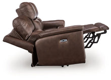 ARGENTINO - Divan 3 places en cuir inclinable électrique – Sofa, Gris ou brun | Meubles KREOR Gatineau