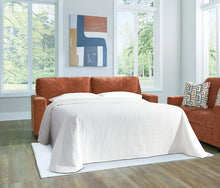 KRELIA - Sofa-lit queen 3 places en tissus – Canapé-lit, Beige, orange ou bleu | Meubles KREOR Gatineau