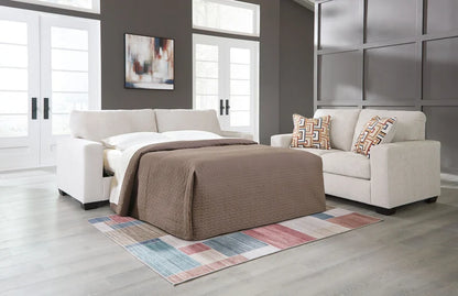 KRELIA - Sofa-lit queen 3 places en tissus