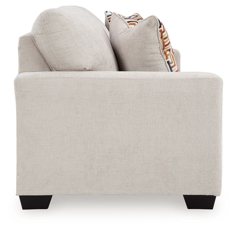 KRELIA - Sofa-lit queen 3 places en tissus – Canapé-lit, Beige, orange ou bleu | Meubles KREOR Gatineau