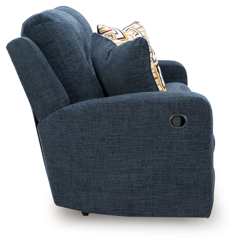 DAN - Divan sofa inclinable manuel en tissus