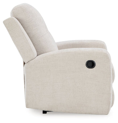 DAN - Fauteuil inclinable manuel en tissus